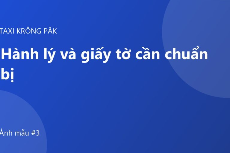 Hành lý và giấy tờ cần chuẩn bị trước khi ra sân bay